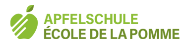 Logo und Link Apfelschule
